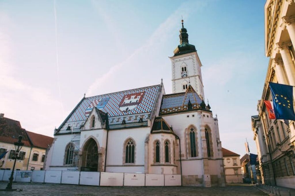 église croate à Zagreb