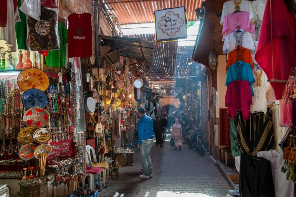 Souk nord du Maroc